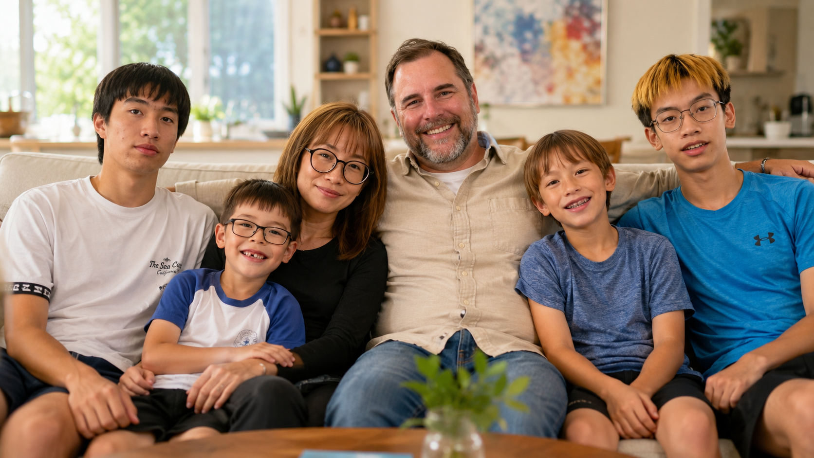 A rare family composite
